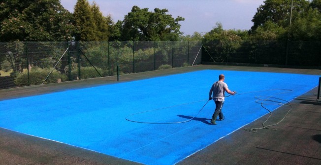 Tennis Court Specialists in Upton