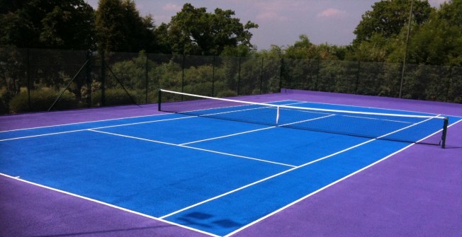 Tennis Surface Cleaning in Bridgend