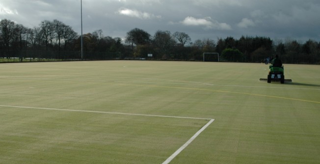 Hockey Pitch Cleaners in Bridge End
