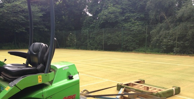 Sports Pitch Drag Mats in West End