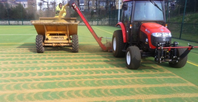 Sports Surface Infill in West End