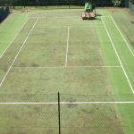 Synthetic Turf Drag Brushing in Newtown 2