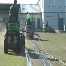 Drag Mat Pitch Maintenance in Coedcae 5