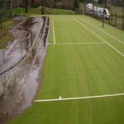 Synthetic Turf Drag Brushing in Newtown 12