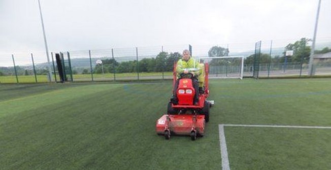 Synthetic Pitch Grooming in Netherton