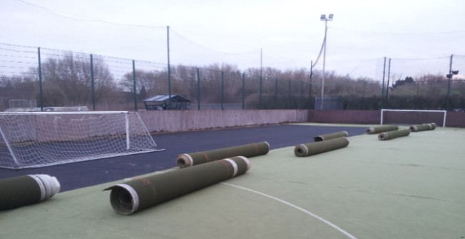 Artificial Pitch Upgrade in Bridgend