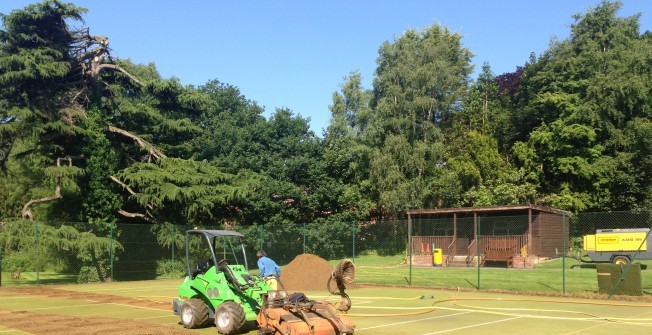 Sand Filled Astroturf Maintenance in Arlington