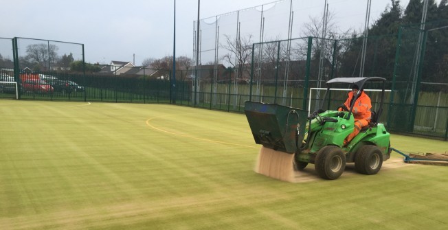 Contaminated Pitch Infill in Bridgend