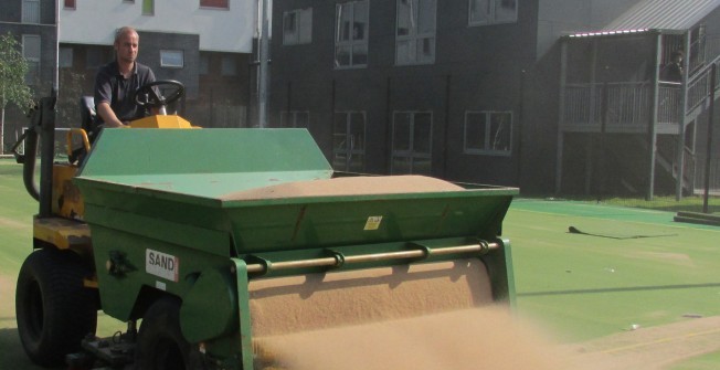 Artificial Grass Infill in Blackbrook