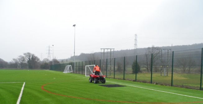 All Weather Pitch Plant in Aston